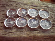 FLYING DUCK GAMEBIRD GOOSE ALUMINUM COASTER FURNITURE PROTECTOR BAR LOUNGE ACCESSORY