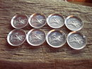 FLYING DUCK GAMEBIRD GOOSE ALUMINUM COASTER FURNITURE PROTECTOR BAR LOUNGE ACCESSORY
