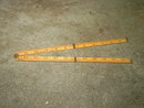 CARPENTERS FOLDING RULER WARRANTED BOXWOOD MEASURING STICK
