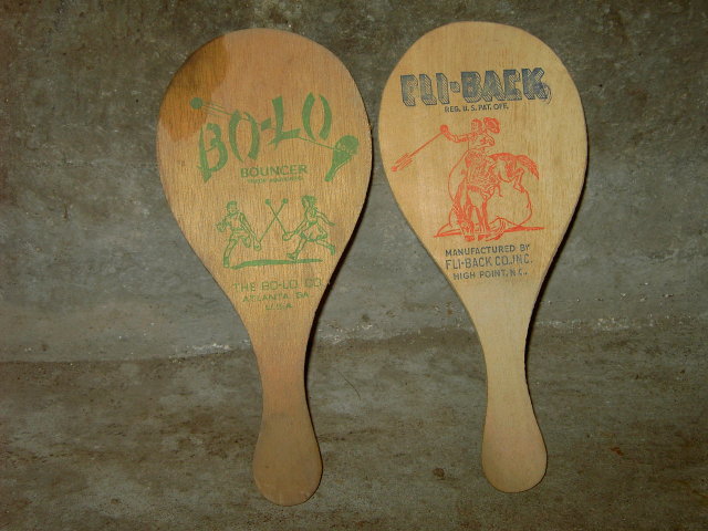 FLI BACK COWBOY BUCKING BRONCO PADDLE BO LO BOUNCER ADVERTISING BOARD