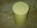 PURPLE FLOWER TRASH CAN 1950'S ERA CANNISTER TUB