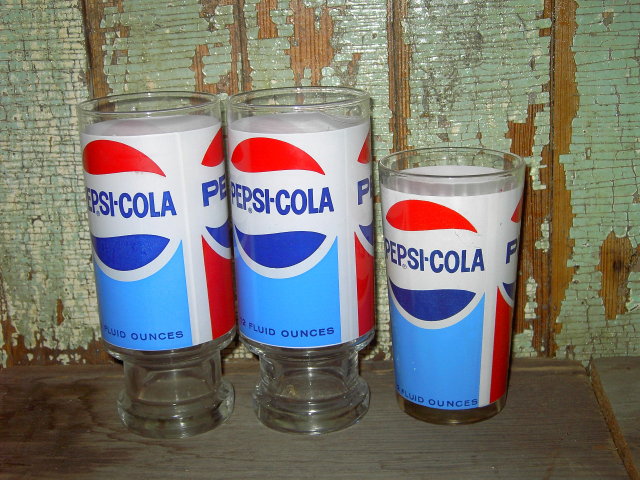 PEPSI COLA SOFT DRINK TUMBLER GLASS