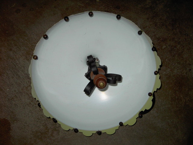 CEILING LIGHT FIXTURE PAINTED STEEL HANGING STYLE RETRO KITCHEN LAMP