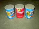 PROCTOR GAMBLE FOLGERS GENERAL FOODS MAXWELL HOUSE COFFEE CAN STEEL ADVERTISING CANNISTER TUB