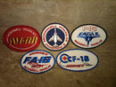 MCDONNELL DOUGLAS PHANTOM F 15 EAGLE F/A 18 HORNET CANADIAN FIGHTER AV 8B JACKET PATCH MILITARY FIGHTER AIRPLANE COLLECTIBLE APPAREL ACCESSORY