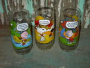PEANUTS CAMP SNOOPY CARTOON GLASS TUMBLER MCDONALDS FAST FOOD CUP