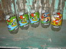 CHARLES SCHULZ PEANUTS CAMP SNOOPY GLASS TUMBLER MCDONALDS FAST FOOD COLLECTIBLE CUP