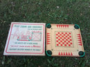 CAROM CROKINOLE WOODEN GAME BOARD GAMING DEVICE MERDEL LUDINGTON MICHIGAN ORIGINAL BOX