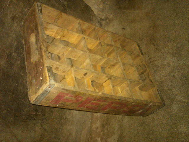TULSA OKLAHOMA PEPSI COLA CRATE SOFT DRINK SODA POP BOTTLE TOTE