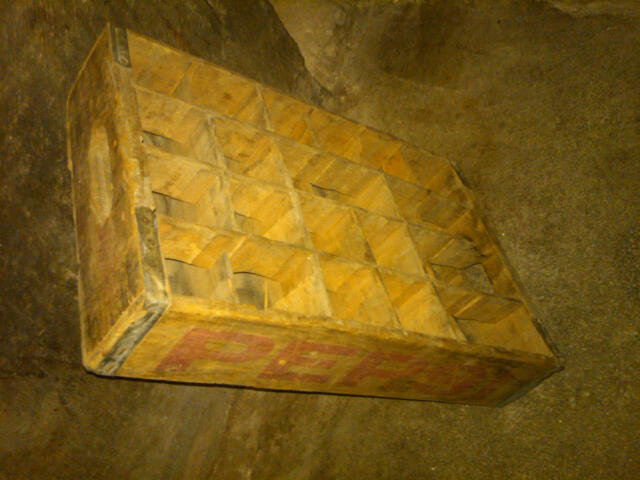 TULSA OKLAHOMA PEPSI COLA CRATE SOFT DRINK SODA POP BOTTLE TOTE