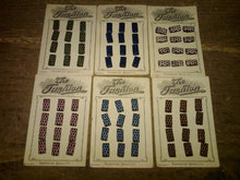 ART DECO CLOTHING FASHION BUTTON AUSTRIA MADE SEWING ACCESSORY COLORFUL CHECKERBOARD PATTERN