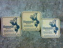 HAMMS BEAR BEER BEVERAGE COASTER BREW ADVERTISING BAR ACCESSORY