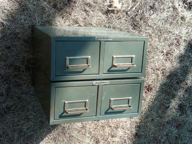 CARD CATALOG STORAGE CABINET METAL DESK DRAWER ART STEEL NEW YORK PAPER ORGANIZER OFFICE DESKTOP FIXTURE