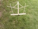 CONCERT BAND SHEET MUSIC DISPLAY STAND ORCHESTRA ROOM FIXTURE STEEL RACK