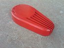 ART DECO OAK WOOD KNIFE RACK WALL STYLE BLADE TOOL STORAGE FIXTURE DEPRESSION ERA KITCHEN ACCESSORY