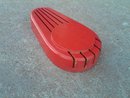 ART DECO OAK WOOD KNIFE RACK WALL STYLE BLADE TOOL STORAGE FIXTURE DEPRESSION ERA KITCHEN ACCESSORY