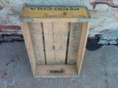 LAS CRUCES NEW MEXICO TOWN STAMP ADVERTISING WOOD BOX PEPSI COLA SOFT DRINK BOTTLE TOTE SODA POP CARRIER CASE CRATE
