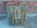 DENVER COLORADO PEPSI COLA CRATE SOFT DRINK SODA POP BOTTLE TOTE WOODEN CARRIER CASE