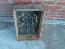 OMAHA NEBRASKA PEPSI COLA CRATE SOFT DRINK SODA POP BOTTLE TOTE WOODEN CARRIER CASE BOX