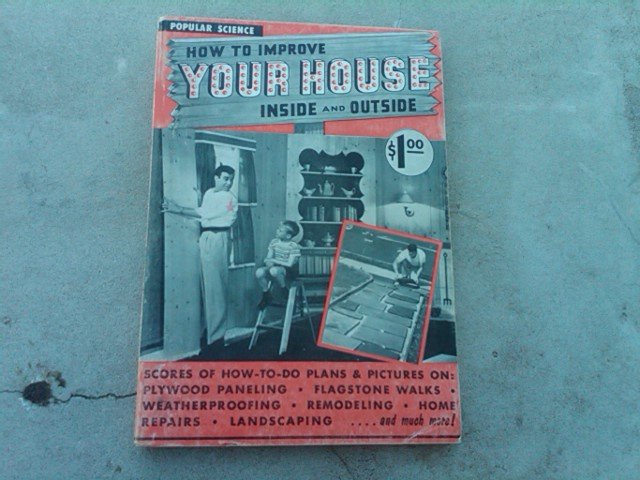 POPULAR SCIENCE IMPROVE YOUR HOUSE GUIDE BOOK HOME REPAIR MANUAL