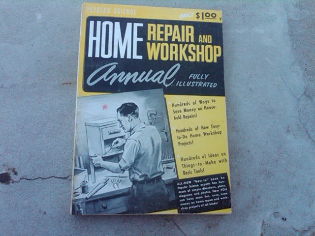 POPULAR SCIENCE HOME REPAIR WORKSHOP GUIDE BOOK ILLUSTRATED HOUSEHOLD MAINTENCE PUBLICATION