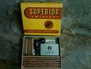 SUPERIOR SWIFTSET RUBBER STAMP MAKING KIT INKING TOOL ORIGINAL OFFICE STORE BOX