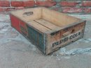 MEMPHIS MISSOURI PEPSI COLA CRATE SOFT DRINK SODA POP BOTTLE BEVERAGE CARRIER TOTE CASE WOODEN BOX