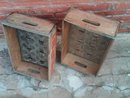 OMAHA NEBRASKA PEPSI COLA CRATE SOFT DRINK SODA POP BOTTLE TOTE WOODEN CARRIER CASE BOX