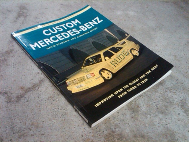 CUSTOM MERCEDES BENZ CAR BOOK GERMAN AUTOMOBILE OSPREY AUTOMOTIVE PUBLICATION