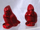 Very old Red Cardinal Salt and Pepper Shaker set.