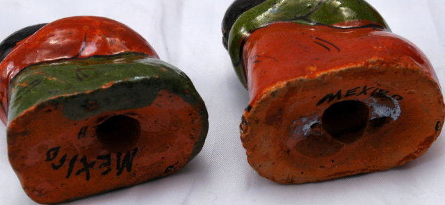 Mexican Woman & Child Salt & Pepper Shakers