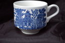 Blue Willow Churchill England China Teacup