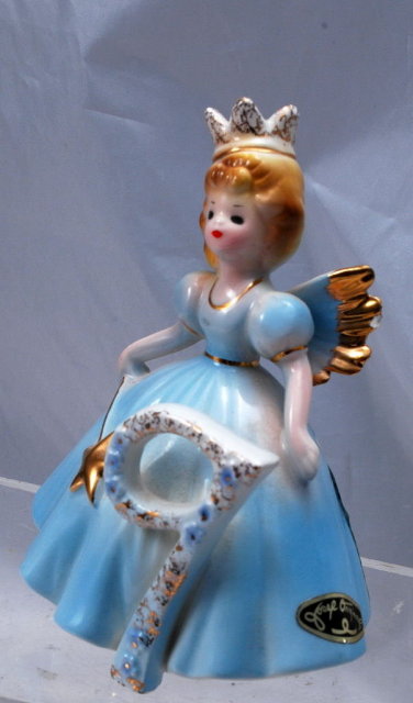 Josef Originals 9th Birthday Angel Girl Figurine, Japan with tags