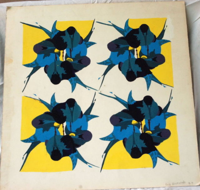 Modern Abstract 6 color Block Print or ? Signed and Numbered **PRICE REDUCED**!