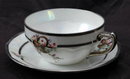 Hertel Jacob Rehau Bavaria Germany Luster Tea Cup & Saucer