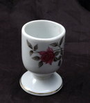 Roses Porcelain China Egg Cup - Japan