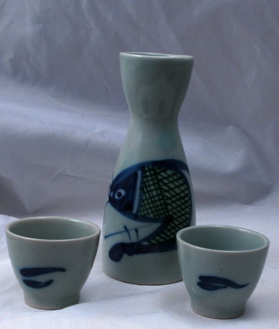 Small Japanese Sake Set **PRICE REDUCED**!