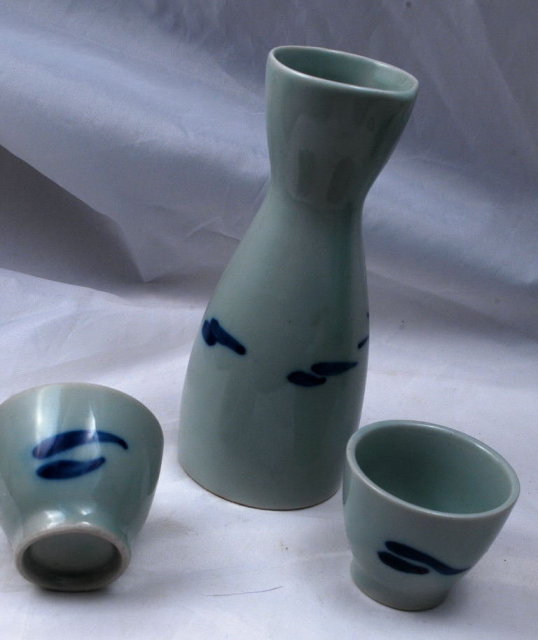Small Japanese Sake Set **PRICE REDUCED**!