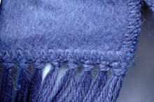 Brushed Alpaca Scarf with Fringe from Peru New with Tags