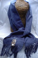 Brushed Alpaca Scarf with Fringe from Peru New with Tags