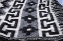Natural Alpaca Blanket Throw with Fringe , New from Peru