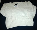 100% Wool Irish Fisherman Sweater by Christian Pierre New with Tag
