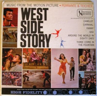 United Artist, West Side Story Vinyl Record Album.