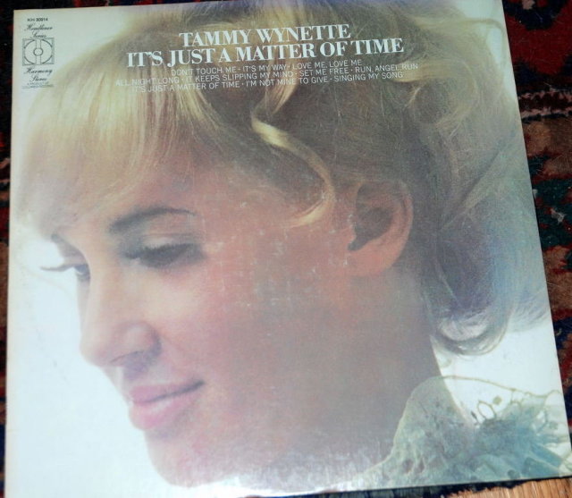 TAMMY WYNETTE - it's just a matter of time HARMONY 30914 (LP vinyl record)