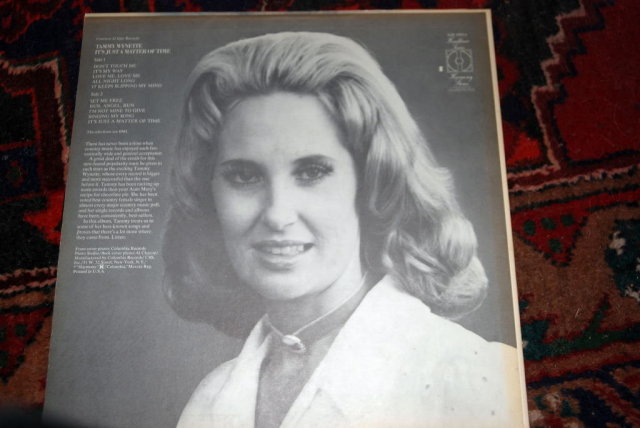 TAMMY WYNETTE - it's just a matter of time HARMONY 30914 (LP vinyl record)