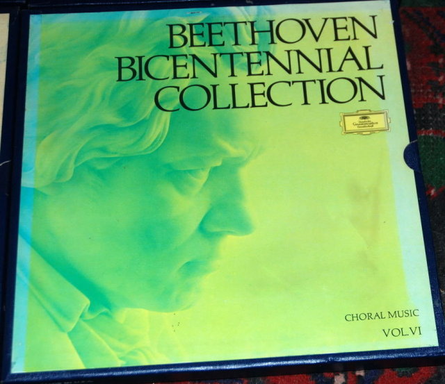 Record Album Set Beethoven's Bicentennial Collection Choral Music Vol. VI