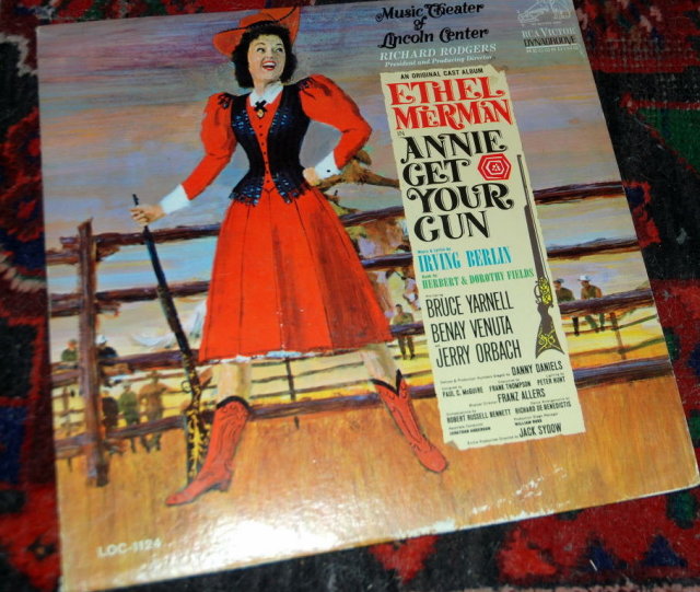 Annie Get Your Gun: An Original Cast Vinyl LP Record Album (1966 Lincoln Center Cast)
