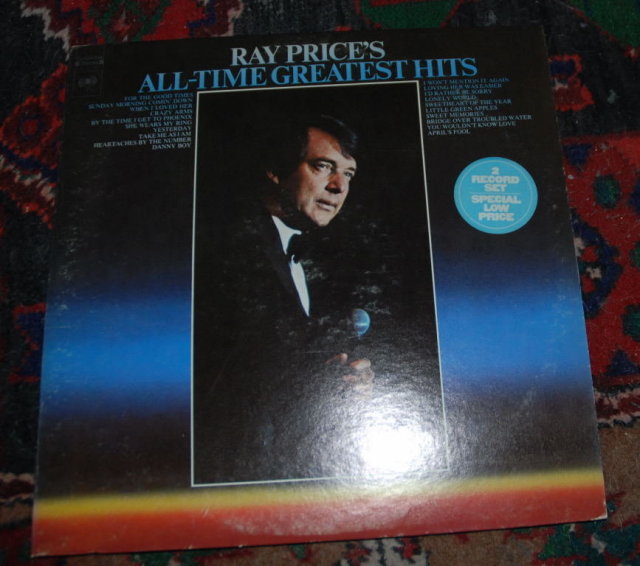 Ray Price All-Time Greatest Hits 2 LP Vinyl Record Set by Columbia