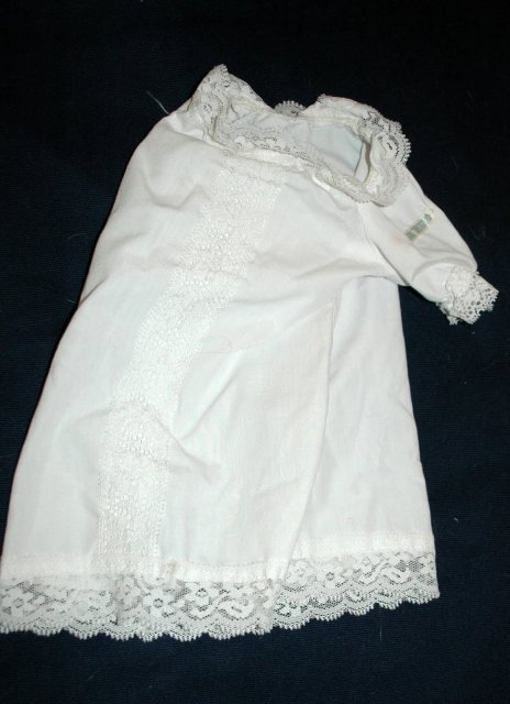 Cabbage Patch Kids Doll - baby doll dress white with lace