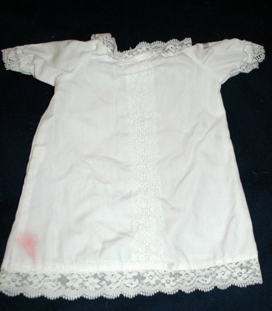 Cabbage Patch Kids Doll - baby doll dress white with lace